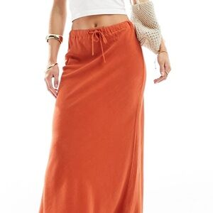 ASOS Design Orange Dress